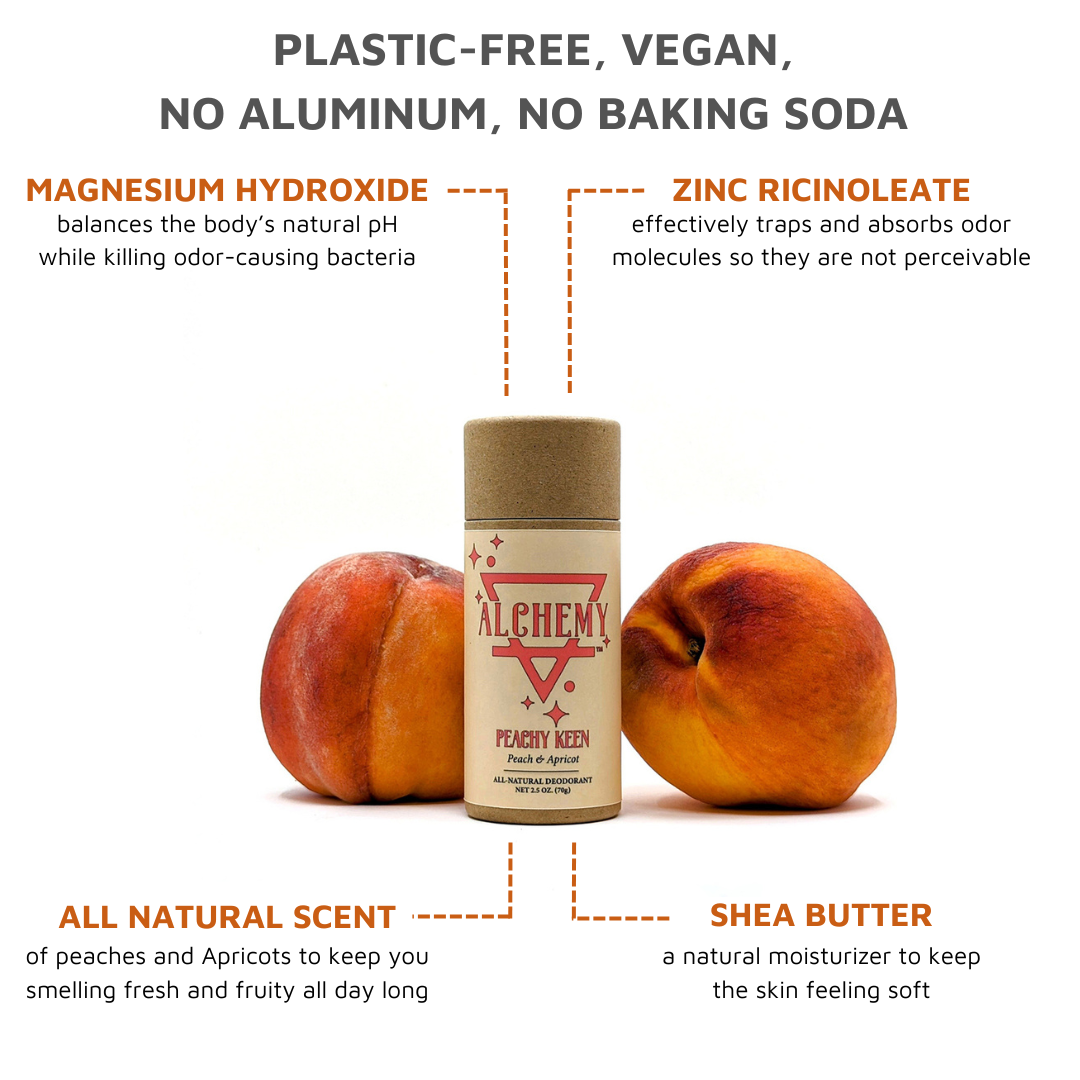 Peachy Keen | Peach and Apricot Deodorant