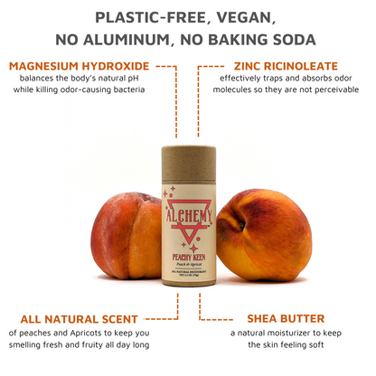 Peachy Keen | Peach and Apricot Deodorant
